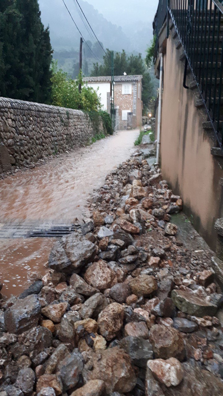 Els Bombers de Mallorca han fet 92 actuacions a causa del mal temps