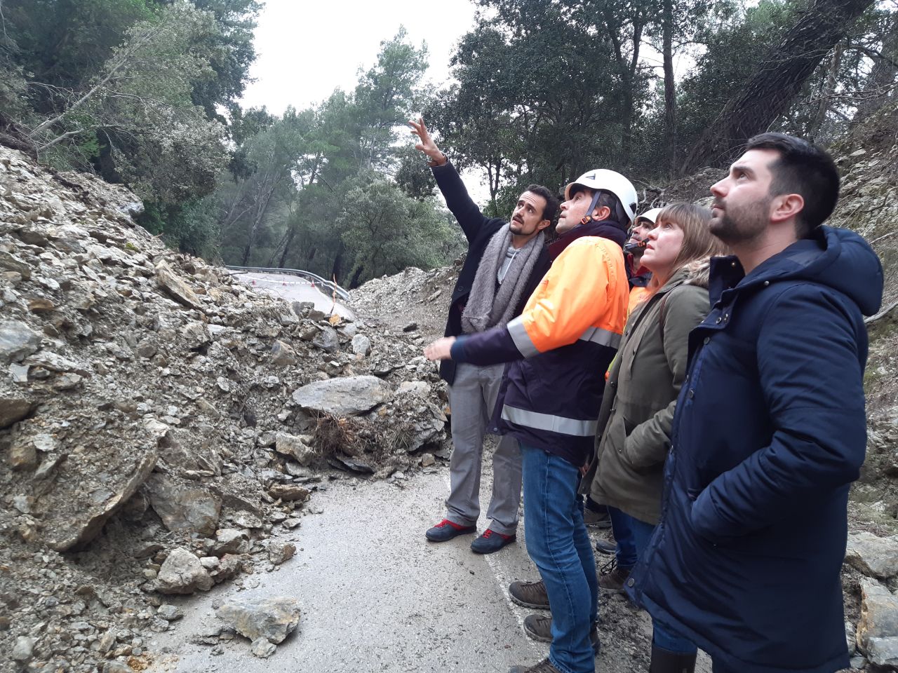 El Consell començarà en breu la reconstrucció de la carretera entre Alaró i Orient.