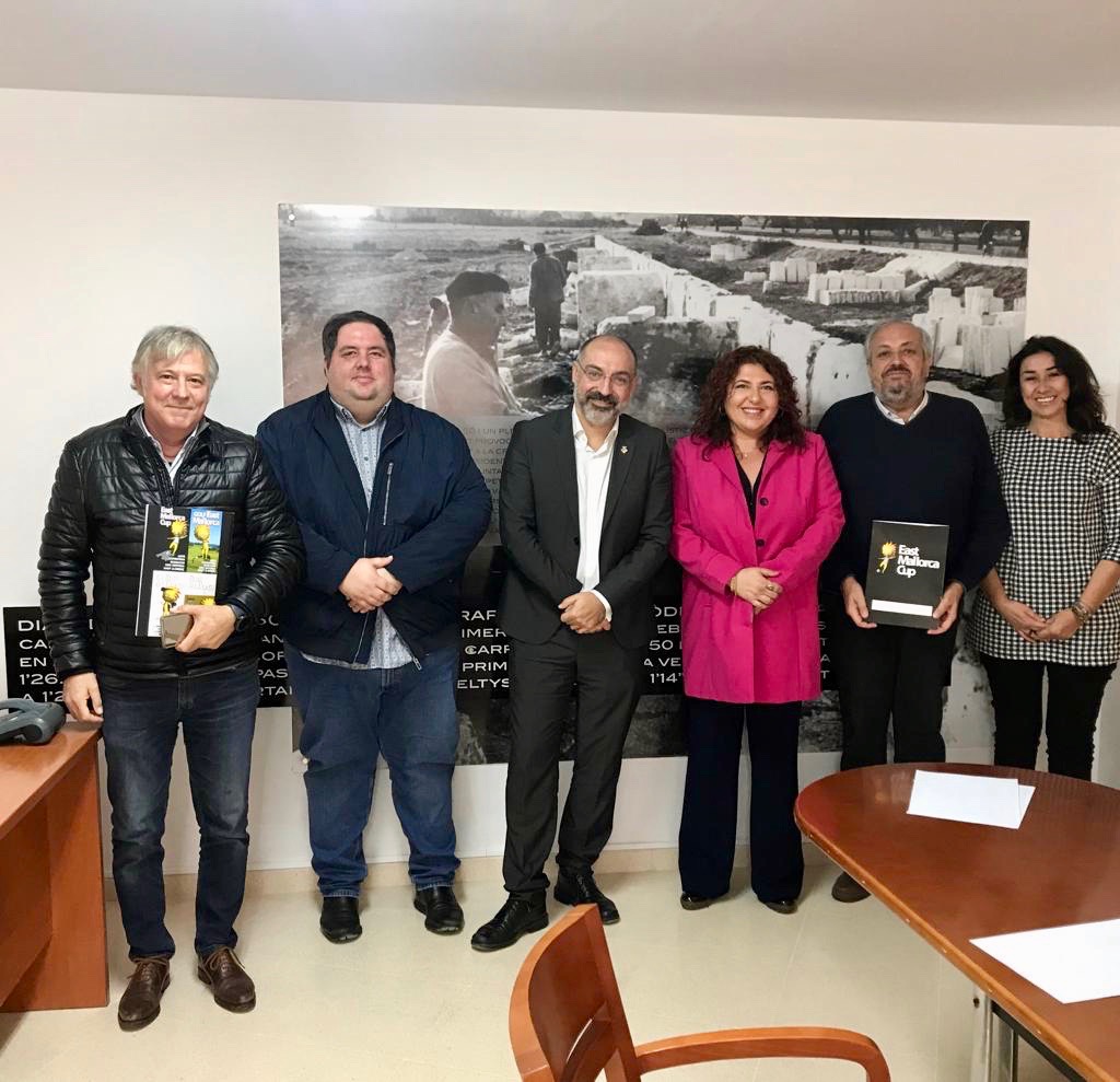 Reunió del conseller Andreu Serra amb representants de la marca East Mallorca.