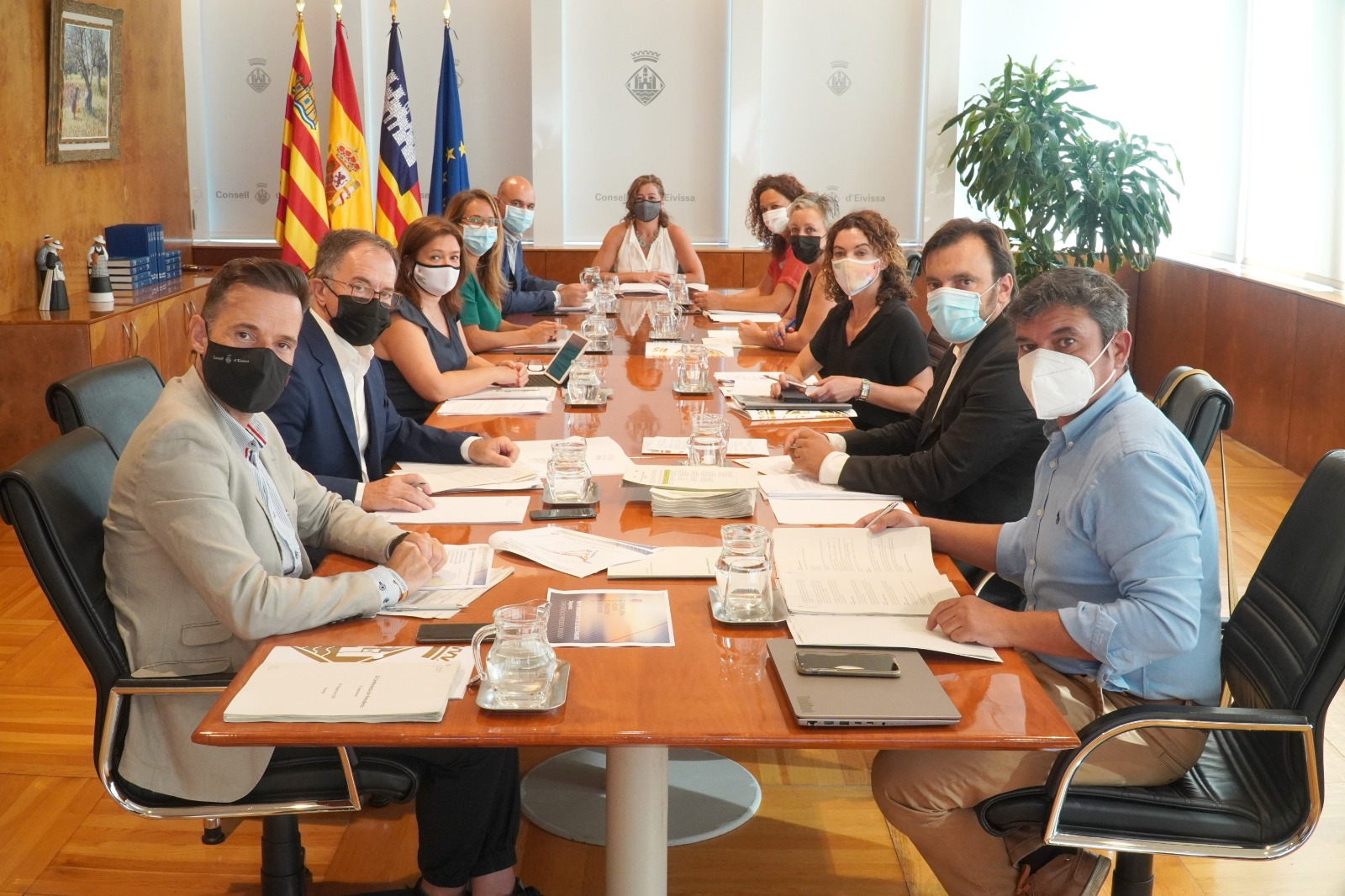 IV Conferència de Presidents de la X Legislatura a Eivissa.