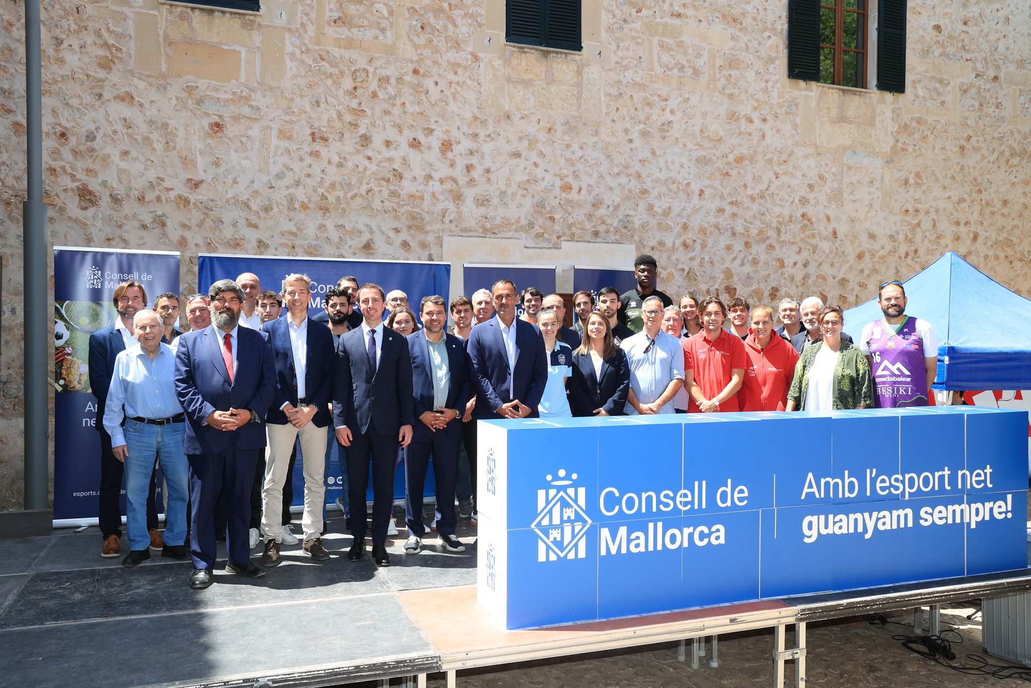 Presentación de los nuevos patrocinios deportivos del Consell de Mallorca.