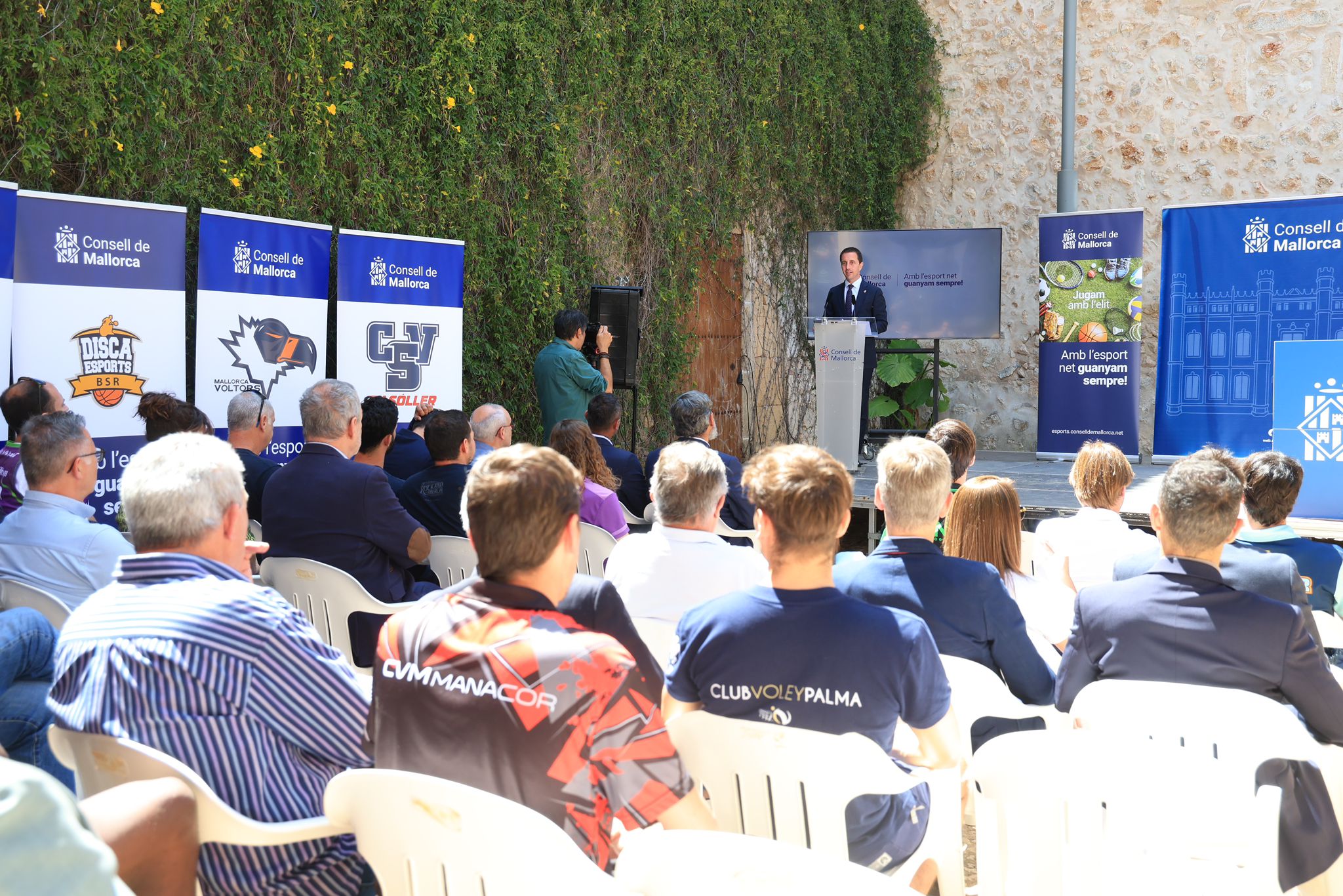 Presentació dels patrocinis esportius nous del Consell de Mallorca.