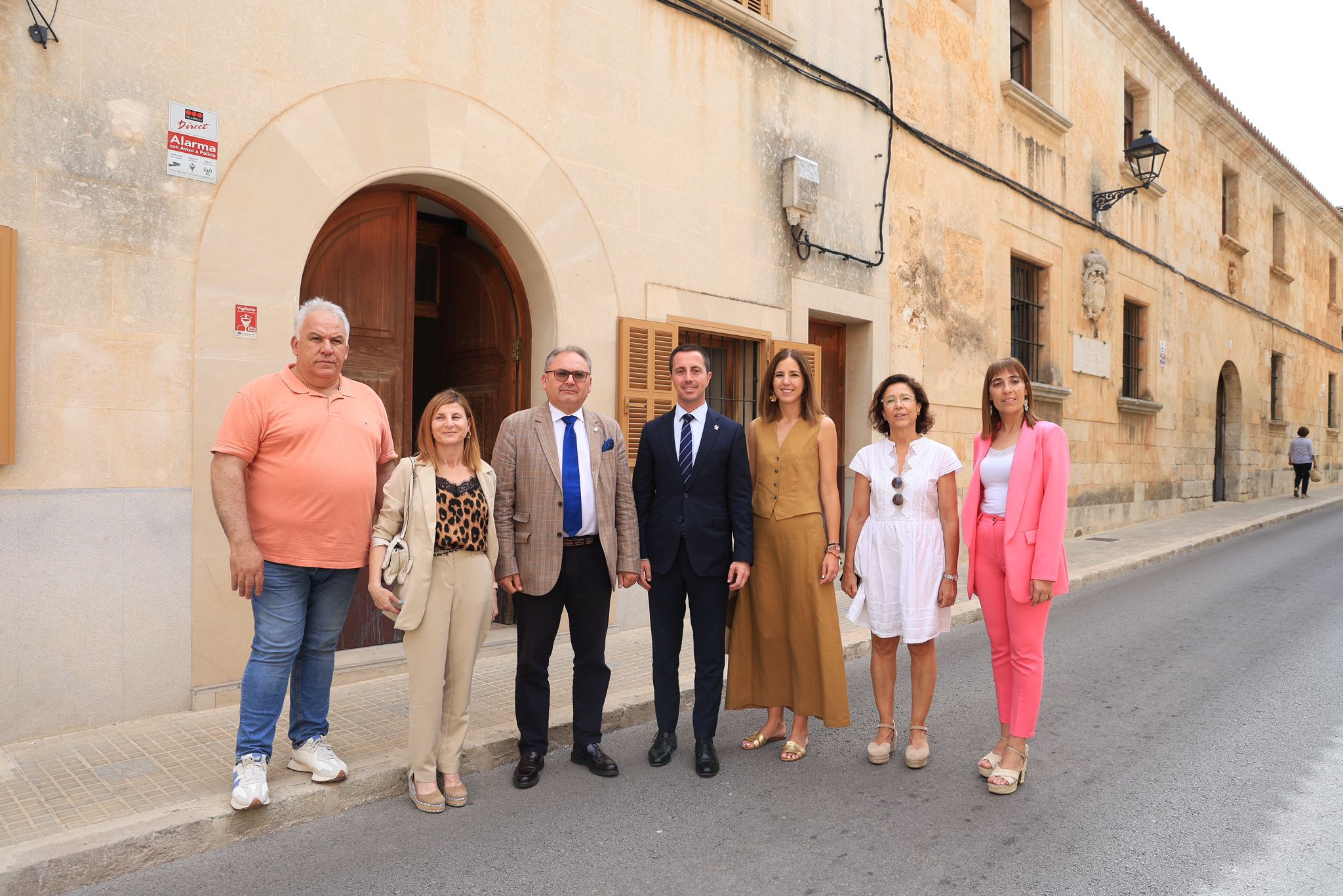 El president Galmés visita les instal·lacions del Museu de Muro.