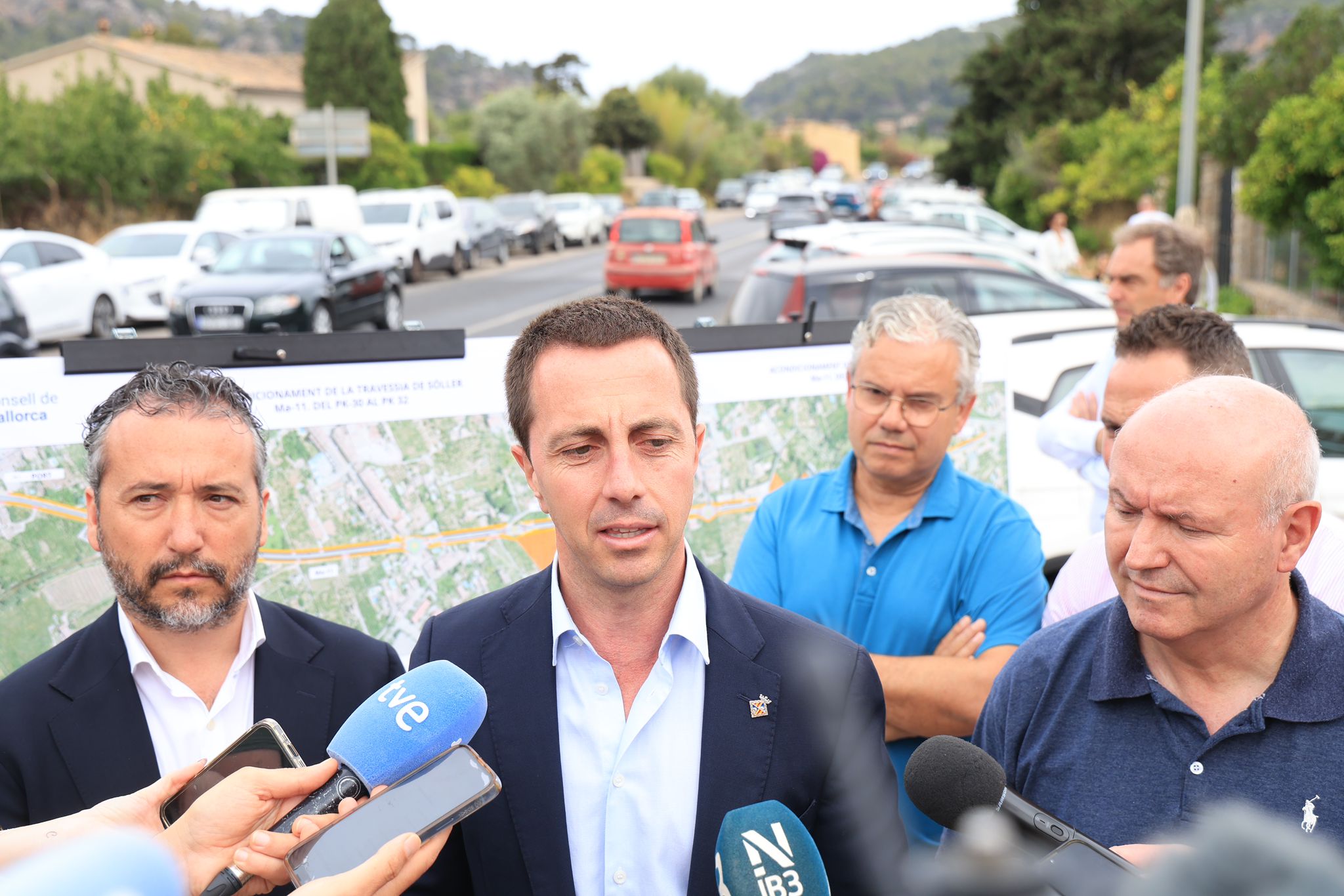Presentació del projecte de reforma de la travessia de Sóller per millorar la mobilitat del municipi.