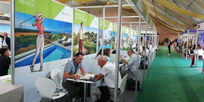Mallorca promociona su producto de golf en la feria internacional IGTM que se ha celebrado en Marrakech. 