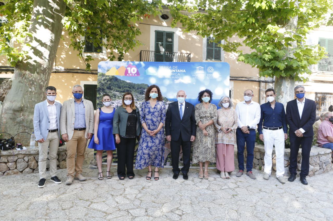 La celebración del 10º aniversario de la Serra de Tramuntana como Patrimonio Mundial de la UNESCO.