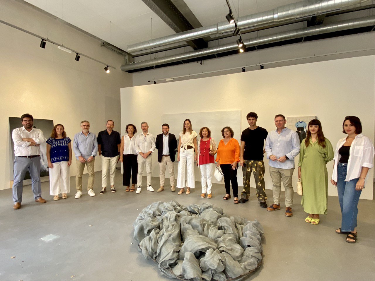 Presentació de les exposicions del Consell de Mallorca que participen a la Nit de l'Art