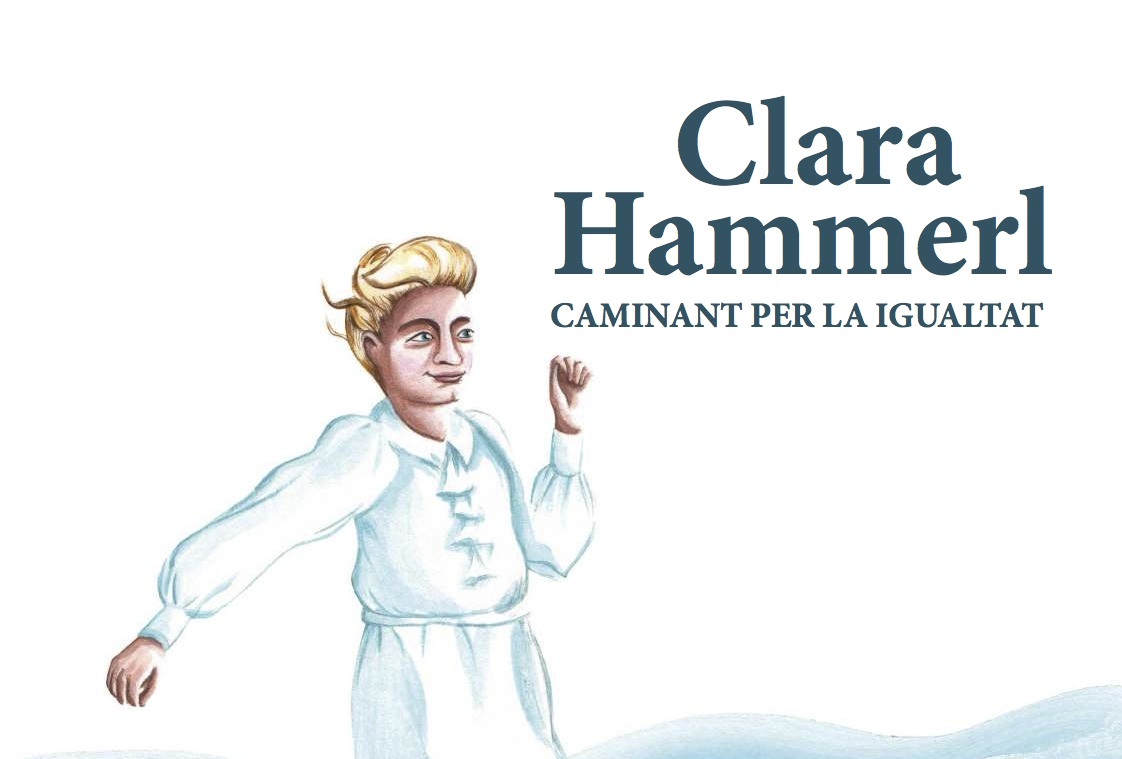 Portada del cómic <i>Clara Hammerl, caminat per la igulatat</i>