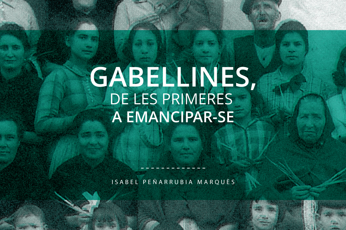 Portada del llibre <i>Gabellines, de les primeres a emancipar-se</i>