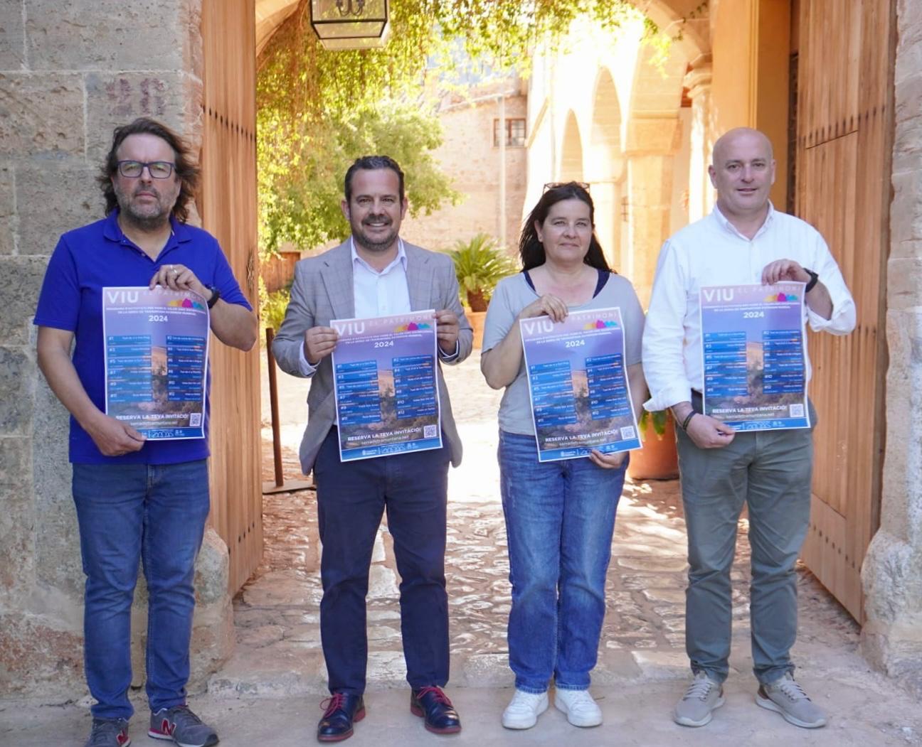 El Consell de Mallorca da a conocer el patrimonio y los productos de la sierra de Tramuntana